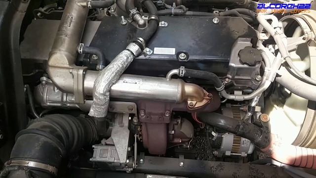 Isuzu 6HK1 Euro5 Engine View