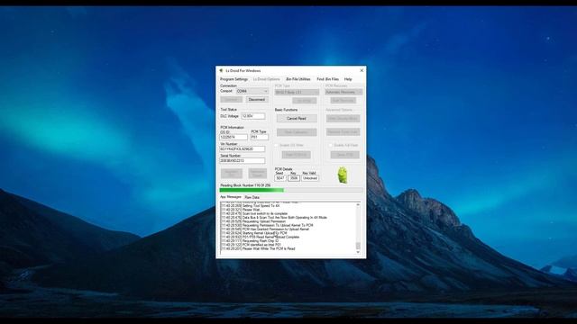 Reading PCM with LS Droid for Windows and OBDX Pro VT смотреть онлайн