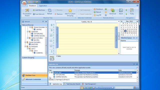 How to make a remote shutdown of network PCs смотреть онлайн
