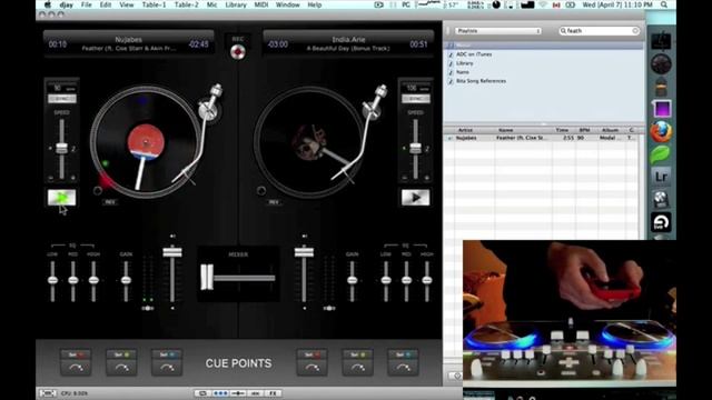 djay Remote iPhone/iPod Touch app review смотреть онлайн
