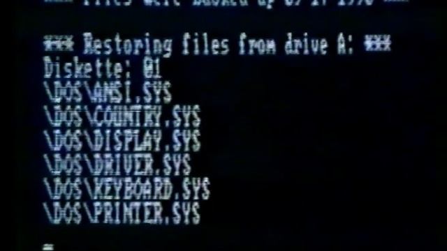 Using MS DOS V4 01 смотреть онлайн