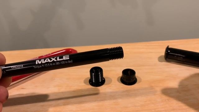 15mm to 12mm Fork Thru Axle Conversion Kit