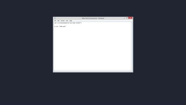 Open CMD using VBScript Tutorial смотреть онлайн