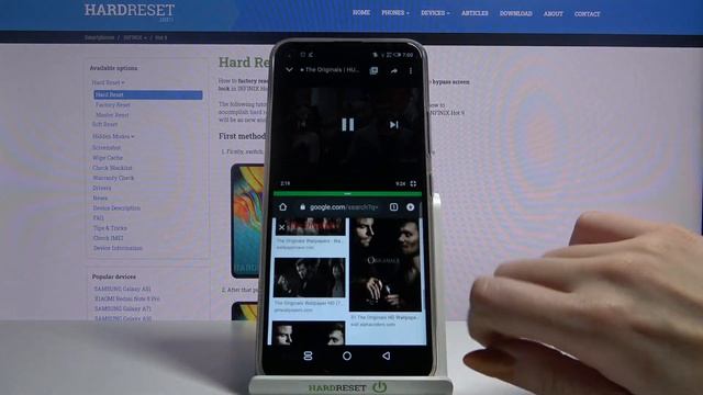How to Open Apps in Spilt Screen View in Infinix Hot 9 – Create Dual Screen смотреть онлайн