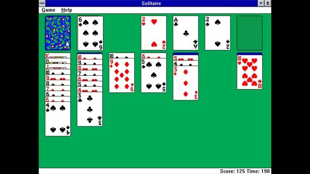 I play Solitaire in Windows 3.1 for 11 minutes and 37 seconds смотреть онлайн
