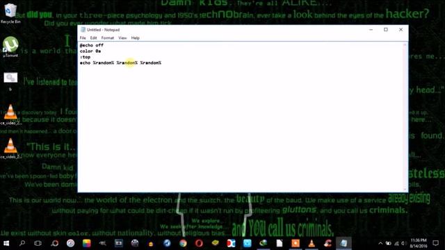 Amazing & Easy Cmd Matrix Trick смотреть онлайн