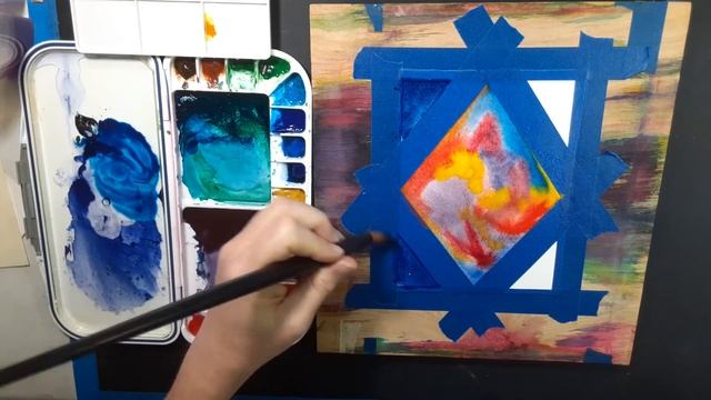 Summer Watercolor Workshop Project 1: Stained Glass Window смотреть онлайн