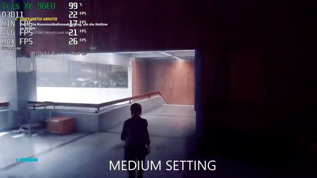 (Gaming) Intel Iris Xe (96 EU) - Control 1080P - DX11 (Low, Medium, High) смотреть онлайн