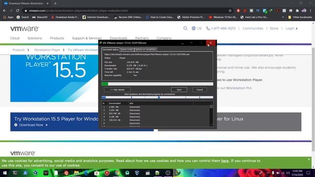 How to Easily Download and install Vmware in windows 10 || 2020||(Alternative to Virtualbox) смотреть онлайн