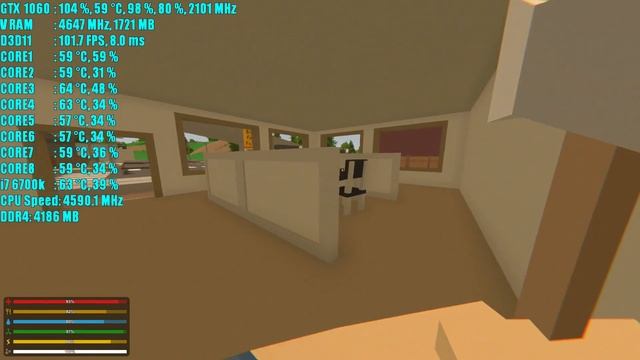 Unturned GTX 1060 6GB OC | 1080p Maxed Out | FRAME-RATE TEST смотреть онлайн