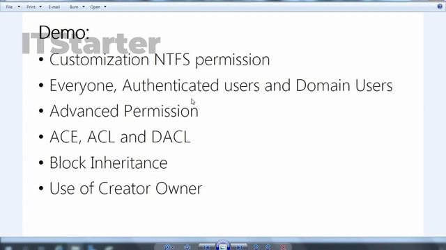13. Setup NTFS Permission on Share Folder in Windows Server 2019 смотреть онлайн