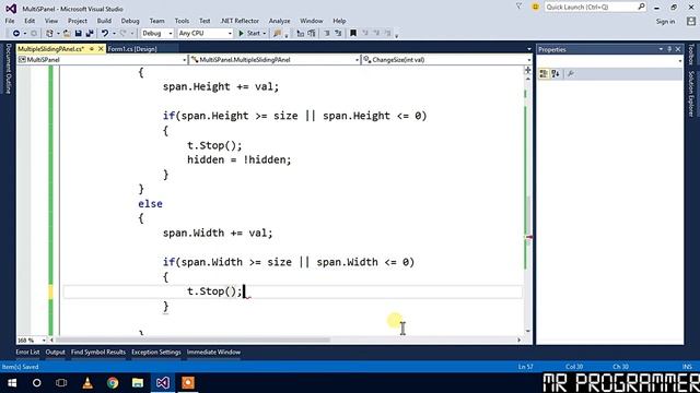 C# Multiple Sliding Panels смотреть онлайн