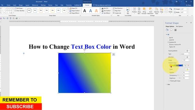 How to Change Text Box Color in Word смотреть онлайн