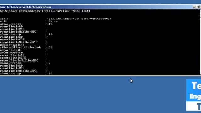 Configure Throttling Policy in Exchange Server 2010 смотреть онлайн