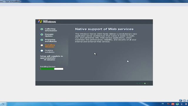 Install Windows 2003 Server di VirtualBox - Part 1 смотреть онлайн