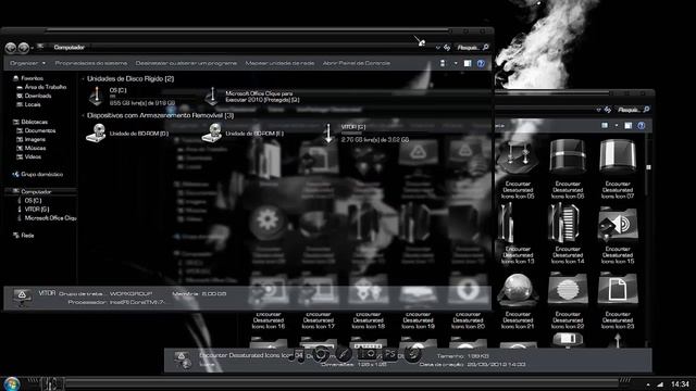Tema Desaturated - Windows 7 ! смотреть онлайн