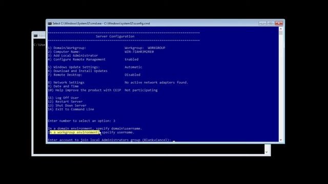 How to add a local Admin account to Hyper-V Server 2016 смотреть онлайн