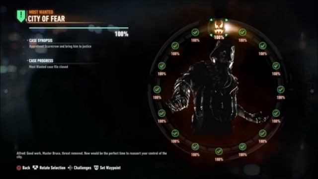 Batman Arkham Knight Free Roam After 100% Completion смотреть онлайн
