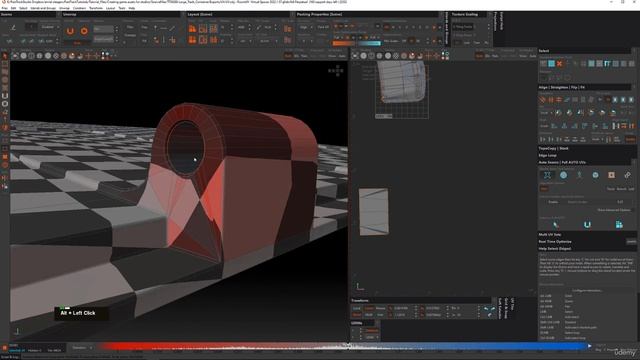 26. Creating our UV's Part2 -Timelapse