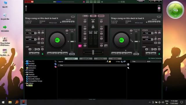 VIRTUAL DJ SKINS USE #virtualdj #dj #skins