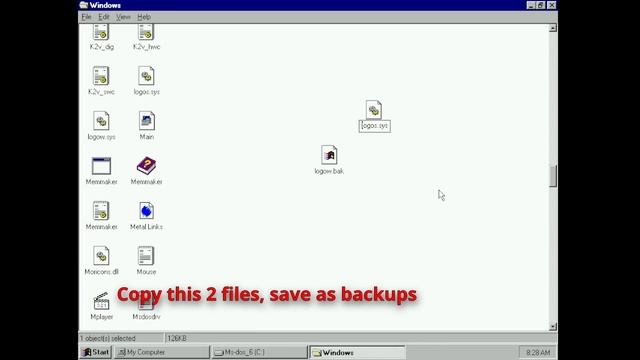 How to change Windows 9X Start/Shutdown screen pictures смотреть онлайн