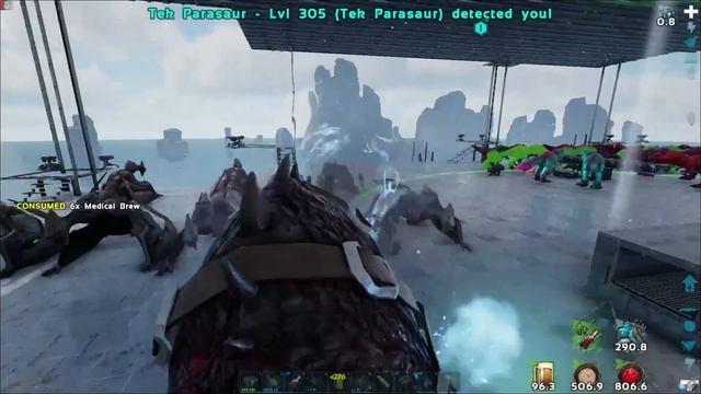 Cheesing Genesis Bases! | ARK Official PvP смотреть онлайн