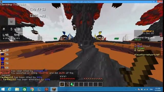 Playing Minecraft Bedwars On Windows 8.1 With My Low End Gaming Laptop смотреть онлайн