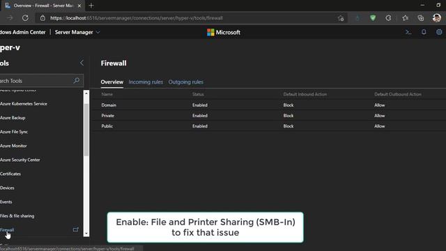 Microsoft Hyper-V Server: Upload file to server by Window Admin Center смотреть онлайн