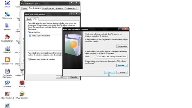 Colocando um gif animado no desktop смотреть онлайн