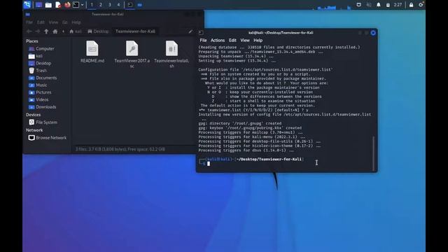 How to Install TeamViewer on Kali Linux - The easiest way смотреть онлайн