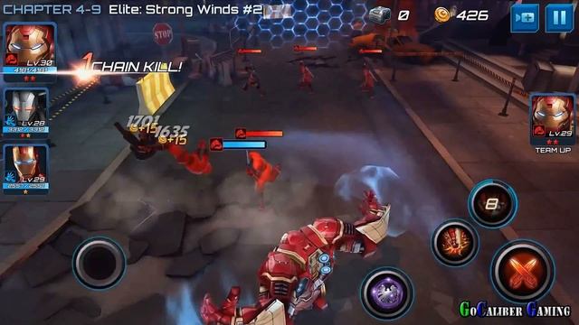 Marvel Future Fight Android iOS Walkthrough - Part 24 - Chapter 4 ELITE: Stages 8-10 смотреть онлайн