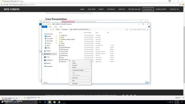 FTC Creo - Video 1 - Installing Creo and Getting Set Up смотреть онлайн