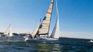 Мои гонки на 40 футовой яхте за штурвалом.