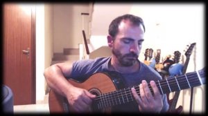 Александр Виницкий. Blues in Em. пьеса из сборника «Блюзы и джазовые прелюдии для класс. гитары».