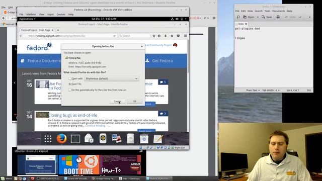 0-Day Ubuntu, Fedora Desktop Exploit...Or Not!! смотреть онлайн