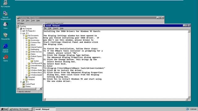 Launching Windows 95 in 2017 смотреть онлайн