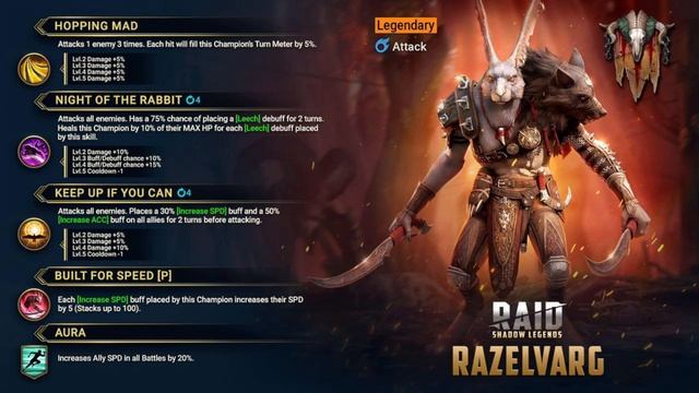 RAID: РАЗЕЛВАРГ  RAZELVARG  ДЕЛАТЬ СЛИЯНИЕ?  RAID: Shadow Legends
