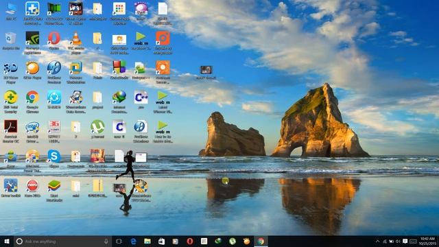 NEW Task View Button Open Multiple Desktop Windows in Window 10 Pro смотреть онлайн