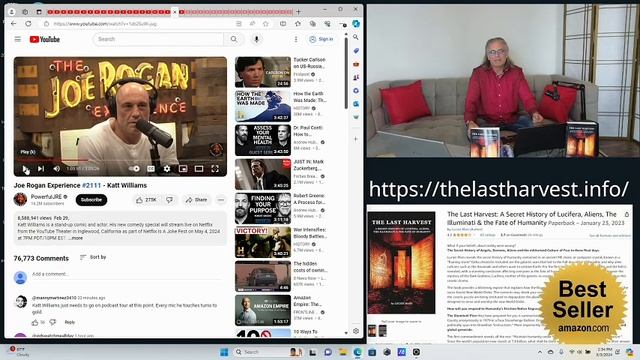 The Last Harvest Podcast W/Damien Dumar - Episode 4 Joe Rogan & Katt Williams