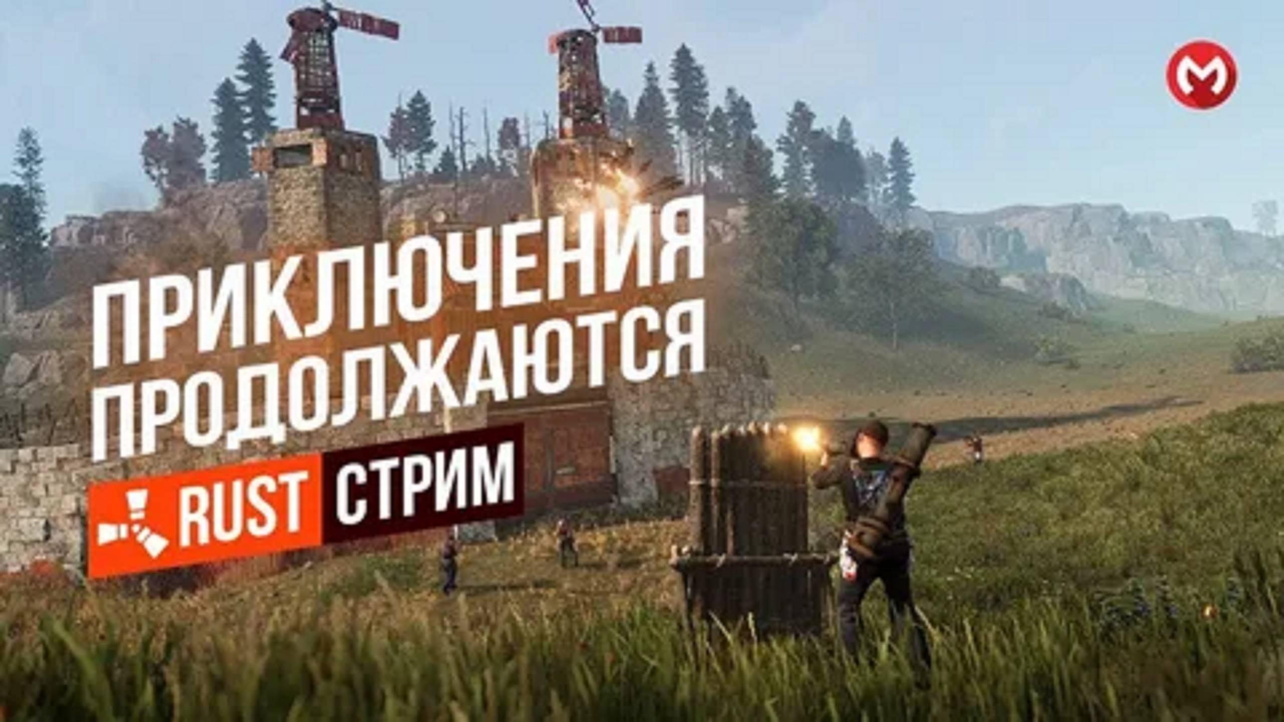 СТРИМ RuST➤ГОТОВИМСЯ К РЕЙДУ|PC| 2K 1440p