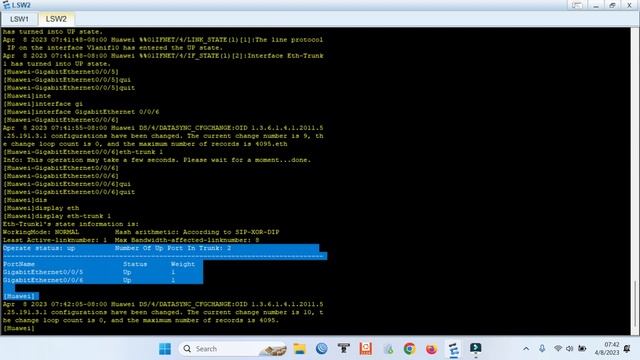 Huawei switch configuration for Lacp смотреть онлайн