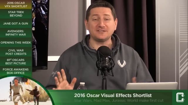 2016 Oscar Best Visual Effects shortlist announced - Collider смотреть онлайн