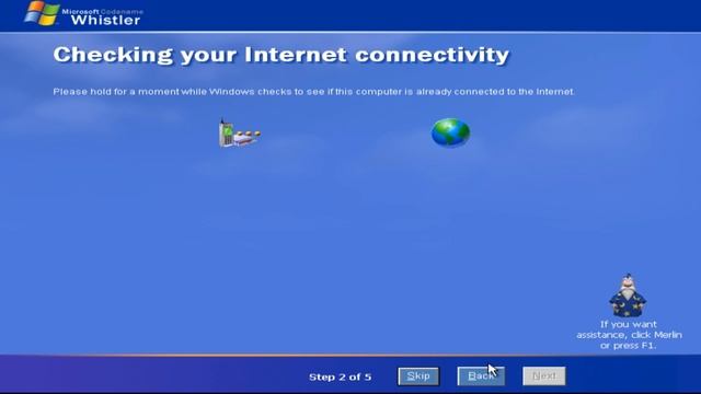 Установка Windows Whistler (Build 2462) смотреть онлайн
