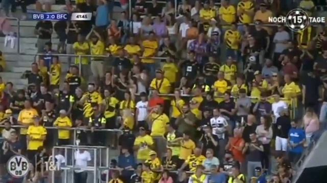 Steffen Tigges, Maroney (Borussia Dortmund) goal vs Bologna FC смотреть онлайн
