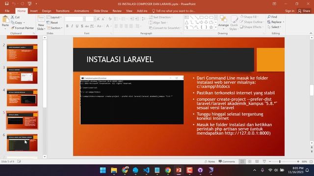 Tutorial langkah-langkah Instalasi Laravel 10 смотреть онлайн