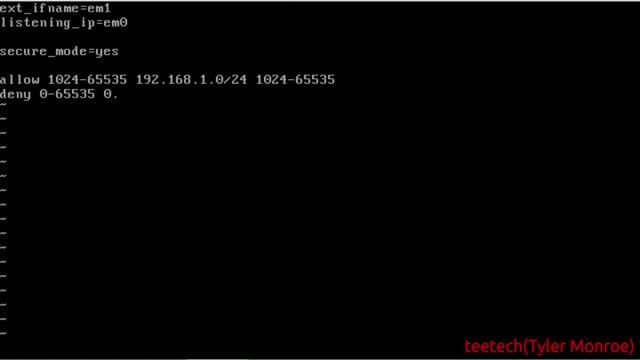 OpenBSD UPNP Server Setup смотреть онлайн