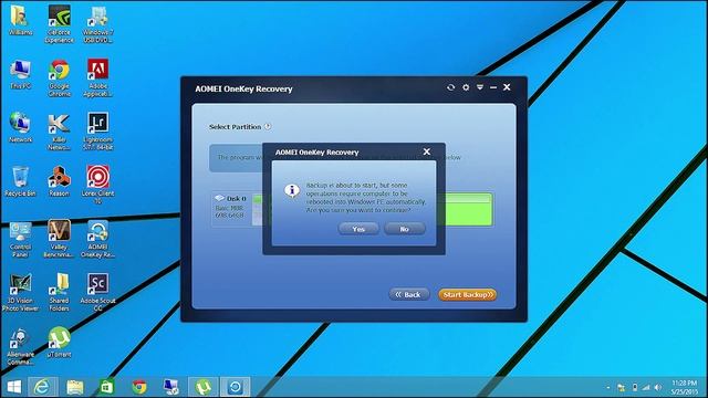 Aomei Onekey Tutorial смотреть онлайн