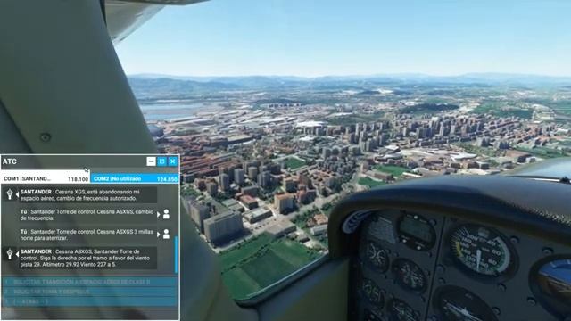 Santander (Spain) in Microsoft Flight Simulator Release Version смотреть онлайн