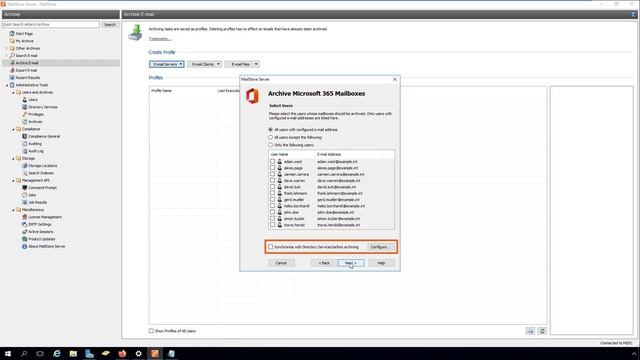 Tech Tips: Microsoft 365 and MailStore Server for New Customers (2/2) - Archiving Profiles смотреть онлайн