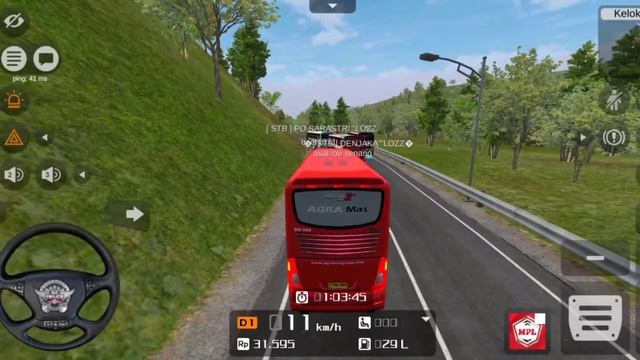 Konvoi Bus Tingkat (SDD) BUS SIMULATOR INDONESIA смотреть онлайн